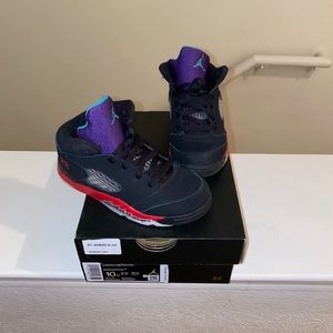 Jordan 5s toddler size 10c